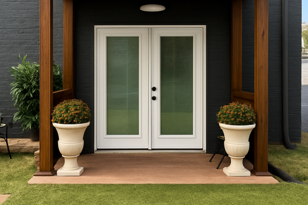 Front entrance of Wellness Path Chiropractic, a chiropractor in Maryville, TN located in the Dragonfly Building.