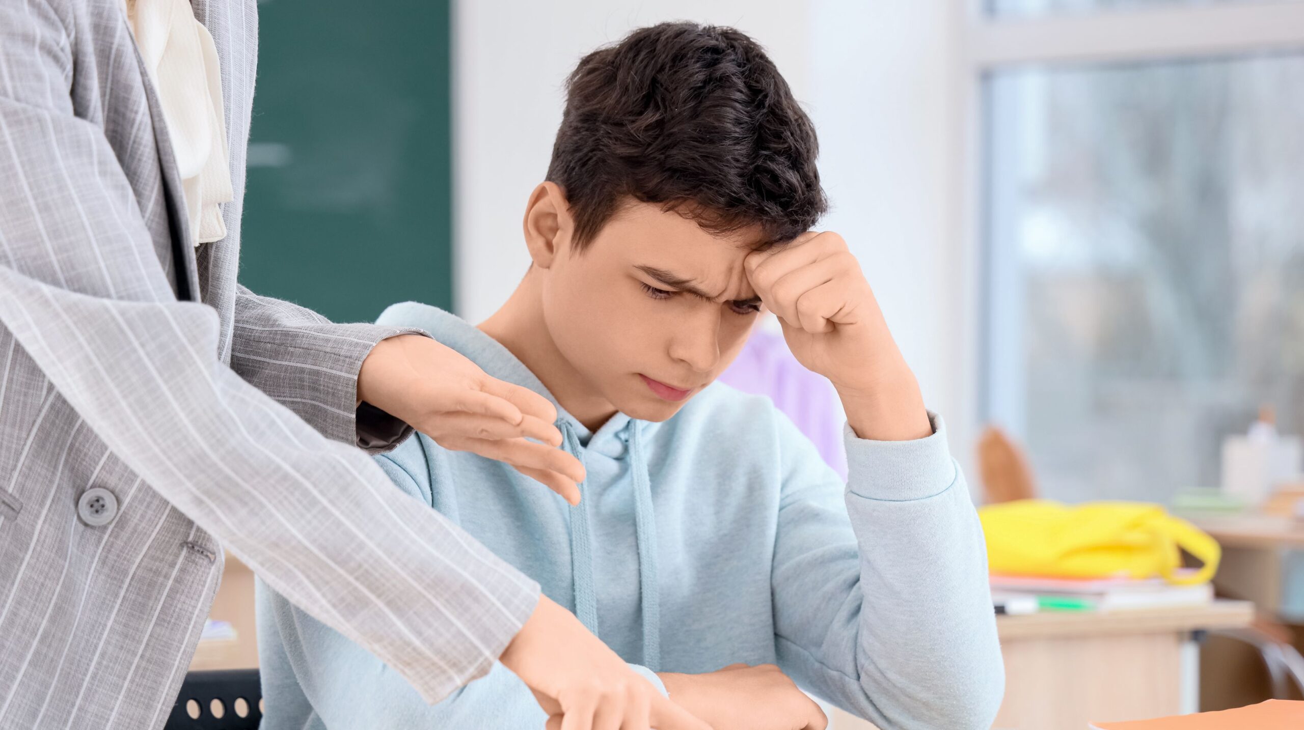 Teen receiving chiropractic care for ADHD at The Wellness Path in Knoxville TN