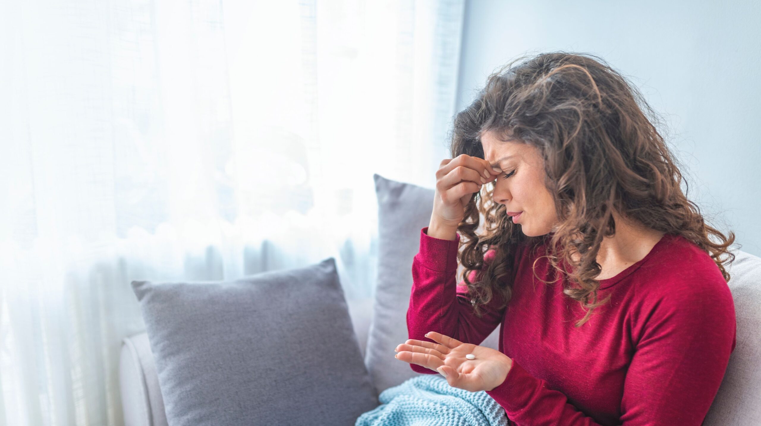 Person receiving chiropractic care for headaches and migraines at The Wellness Path in Knoxville TN