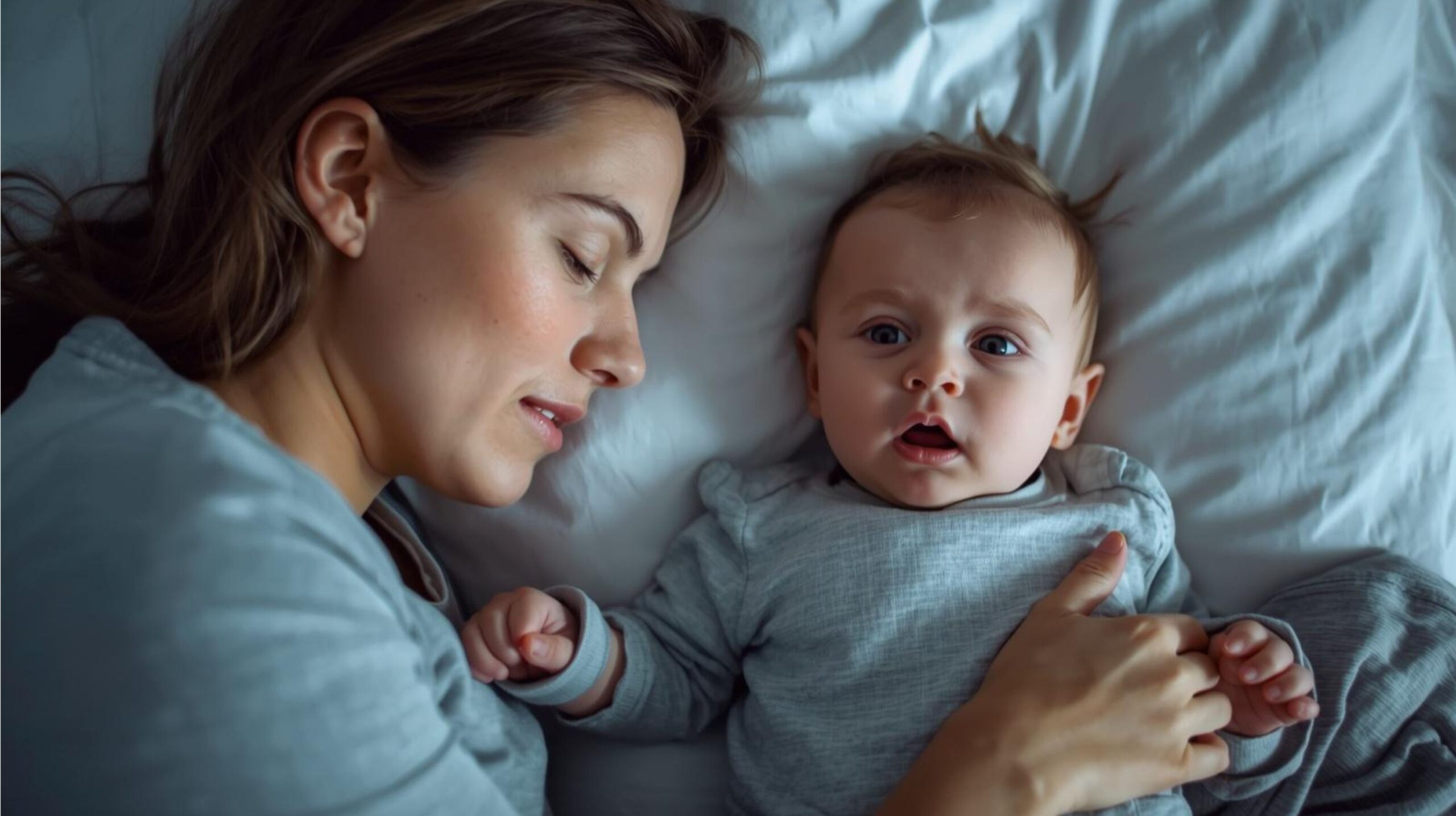 Sleeping infant after receiving chiropractic care at The Wellness Path in Knoxville TN